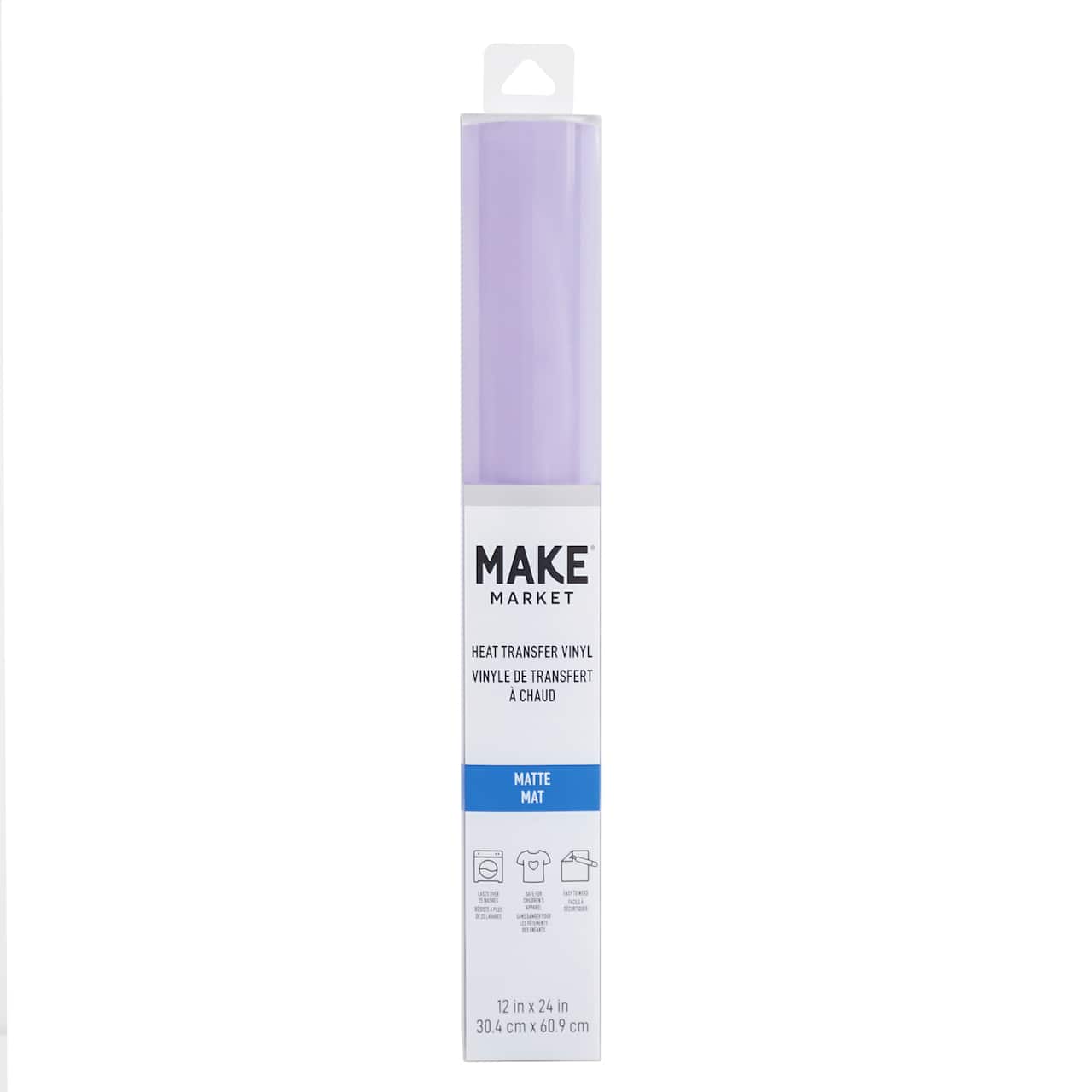 12 Pack: Matte Heat Transfer Vinyl by Make Market®